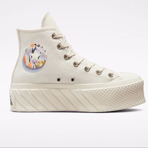 Converse chuck Taylor all star lift 2x platform We Are Stronger Together